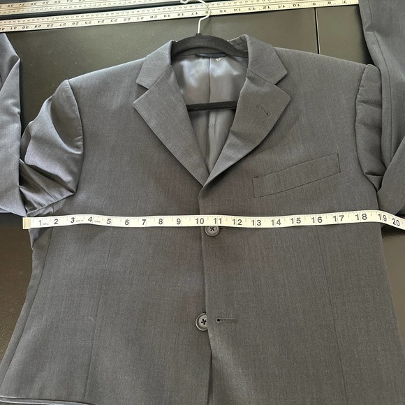 Burberry London Sport Coat 100% Wool Lapel Collar Buttoned Long Sleeve Size 40R - Picture 9 of 9